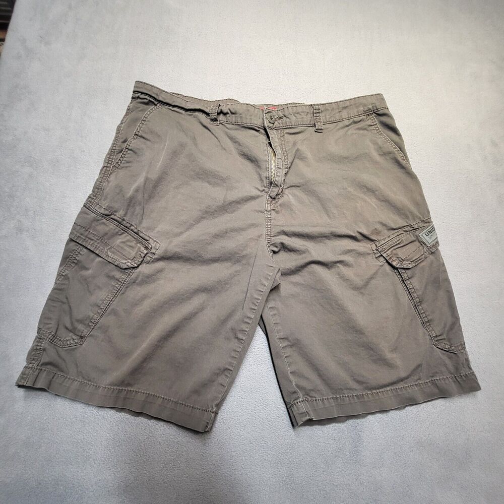 Unionbay Cargo Shorts Mens 40 Green Y2K Outdoor Utility Pockets